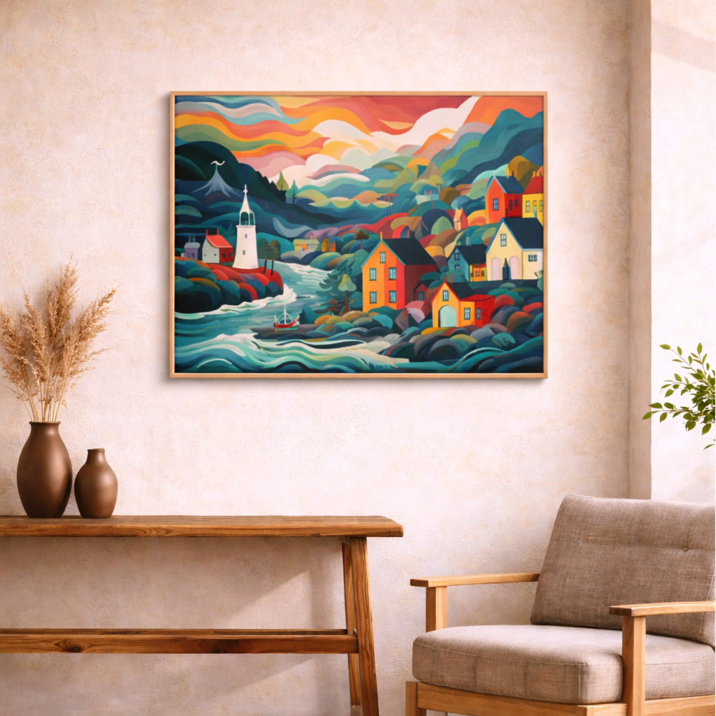 Whispering Waterscape 🌊🌈