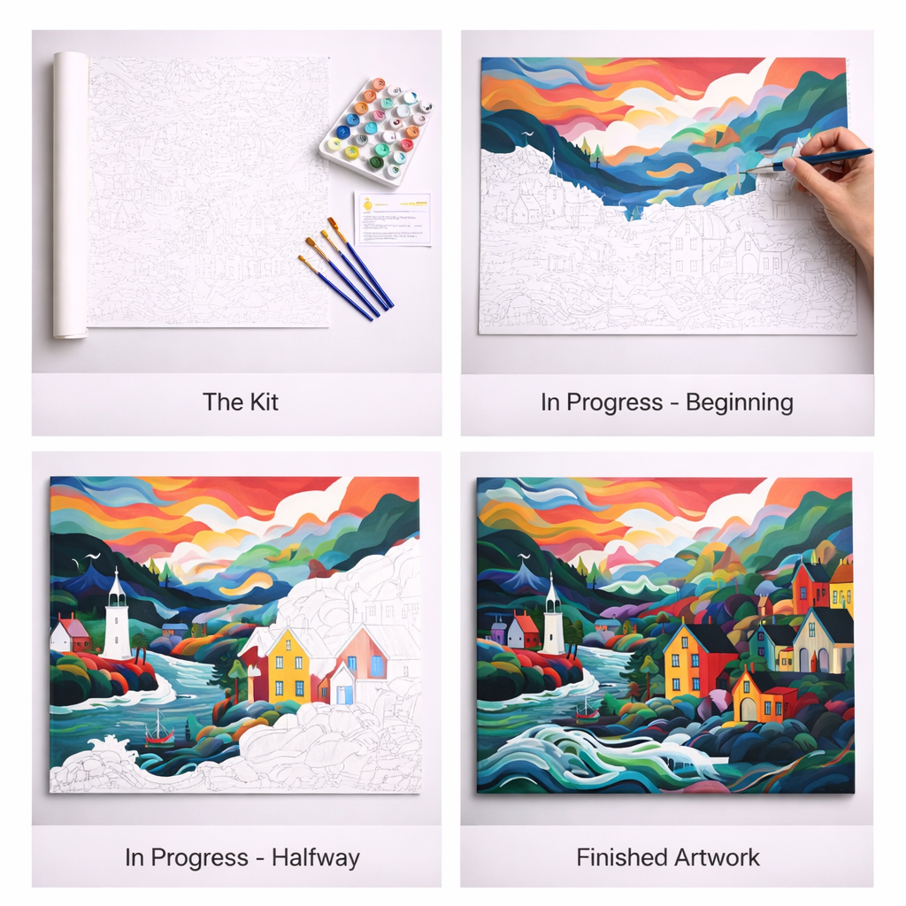 Whispering Waterscape 🌊🌈