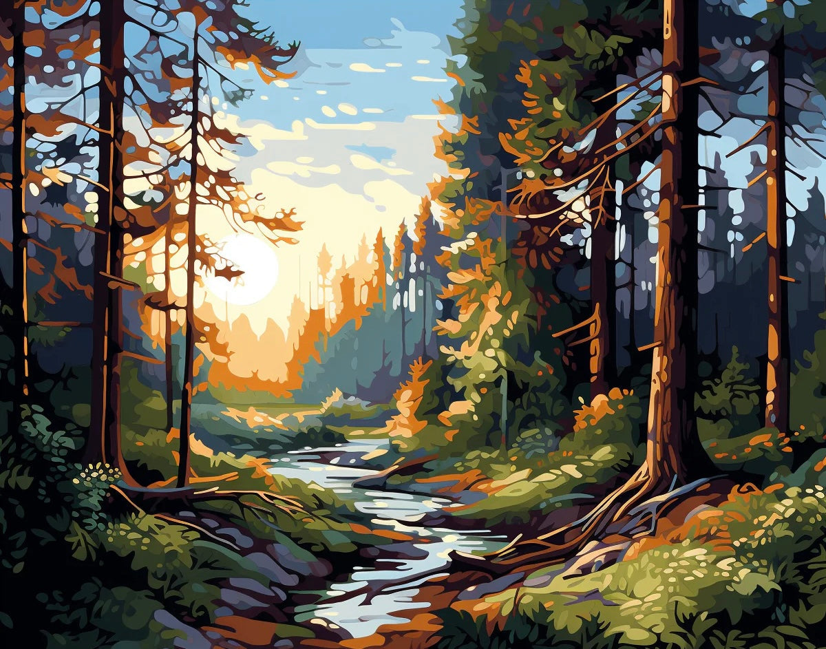 Whispering Woods🌿🎨